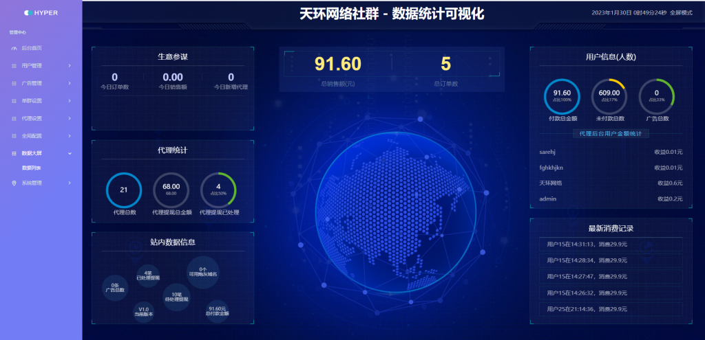 天环付费进群系统V1.2-天钧源码网